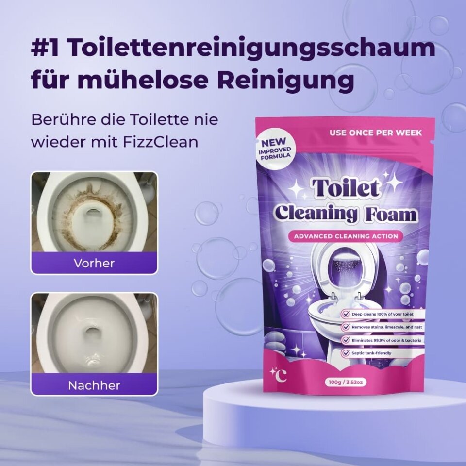FizzClean Reinigungsschaum